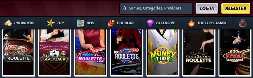 AllySpin: Spielelobby (Screenshot von allyspin.com)