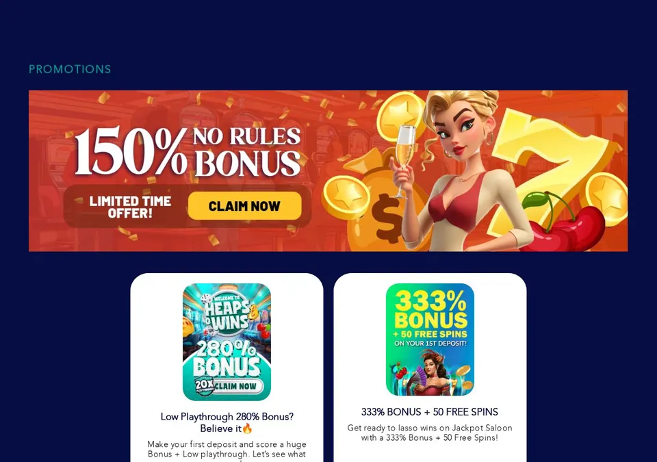 Heaps O Wins: Bonusseite (Screenshot von heapsofwinsplay.com)