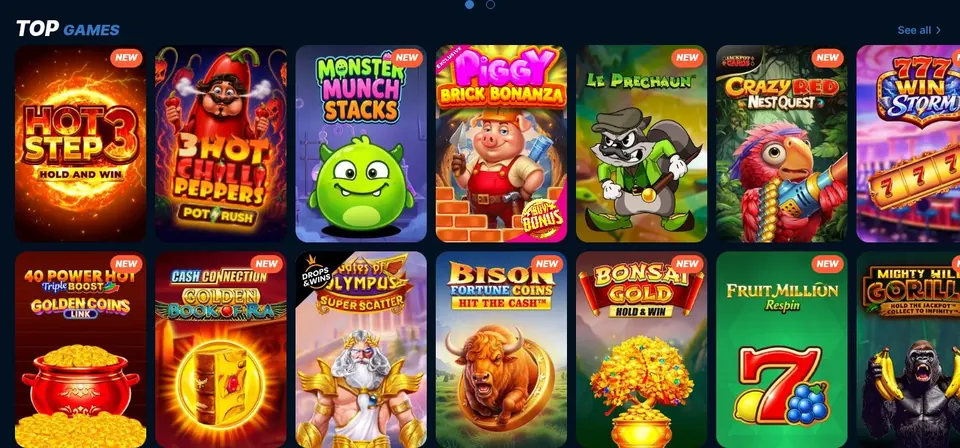 Playzilla: Spielelobby (Screenshot von playzilla.com)