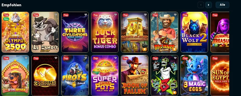 Spellwin: Spielelobby (Screenshot von spellwin.net)