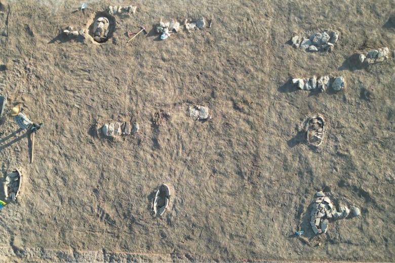 Der Stausee ist ausgetrocknet und hat eine über 2000 Jahre alte Stadt freigelegt