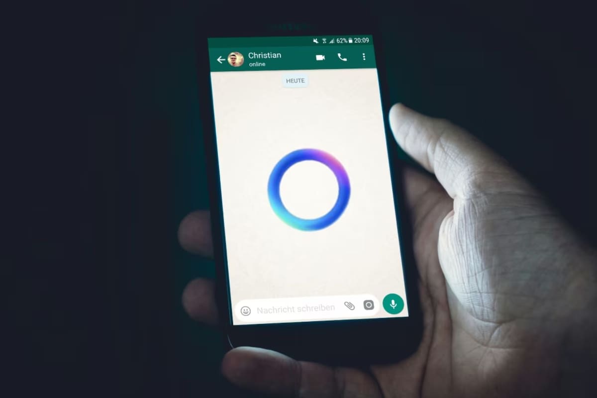 Blauer WhatsApp-Kreis: So deaktivieren Sie Meta AI