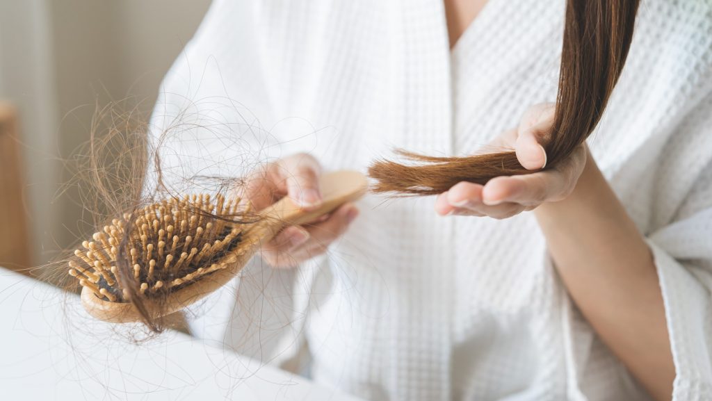 Cocktail gegen Haarausfall. Auch hervorragend für die Gesichtshaut geeignet