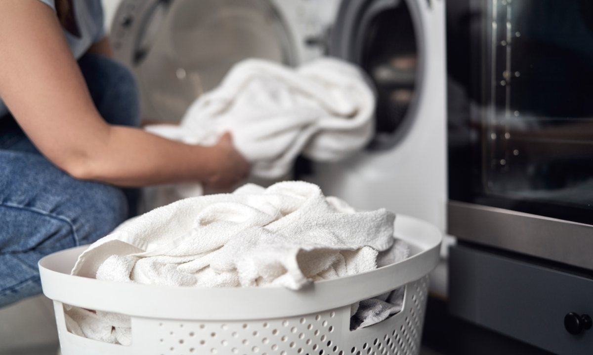 Hier ist die ideale Temperatur zum Waschen von Handtüchern