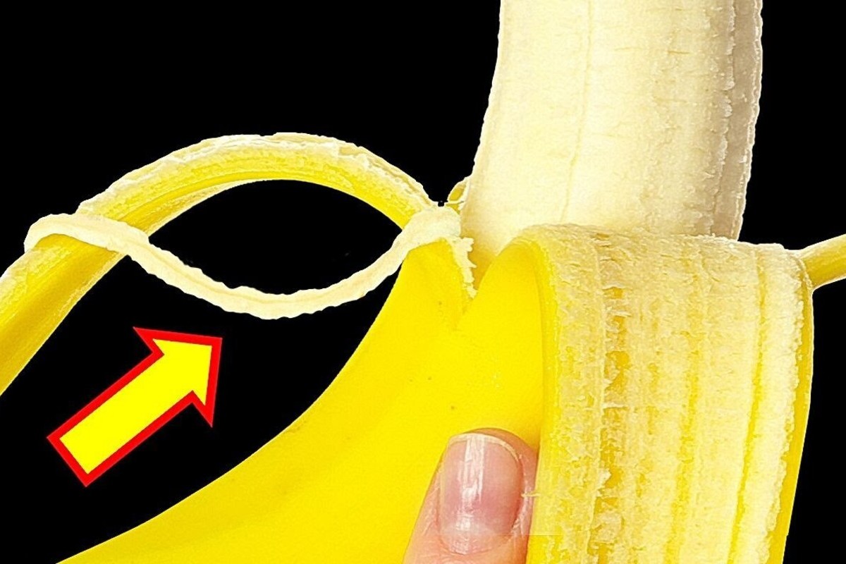 Wie heißen die „Härchen“ auf einer Banane und warum sollte man sie essen?